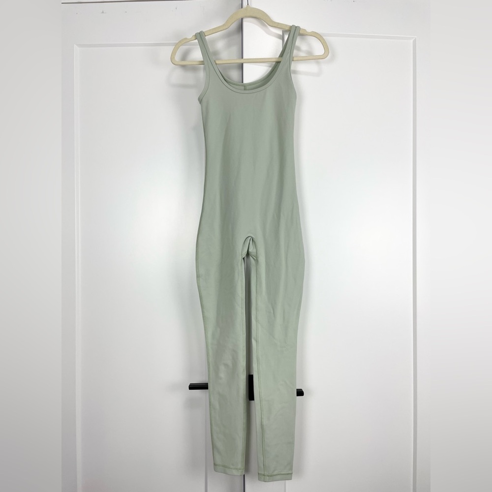 Aritzia TnaLife Shake It Jumpsuit Green XS #94460